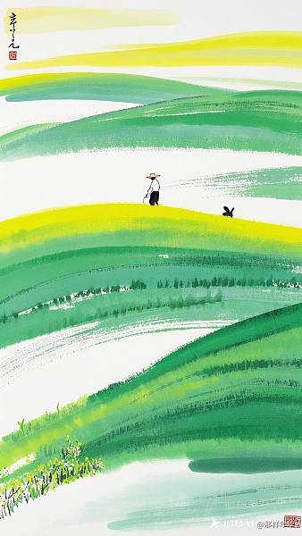 春季田园封面、插图