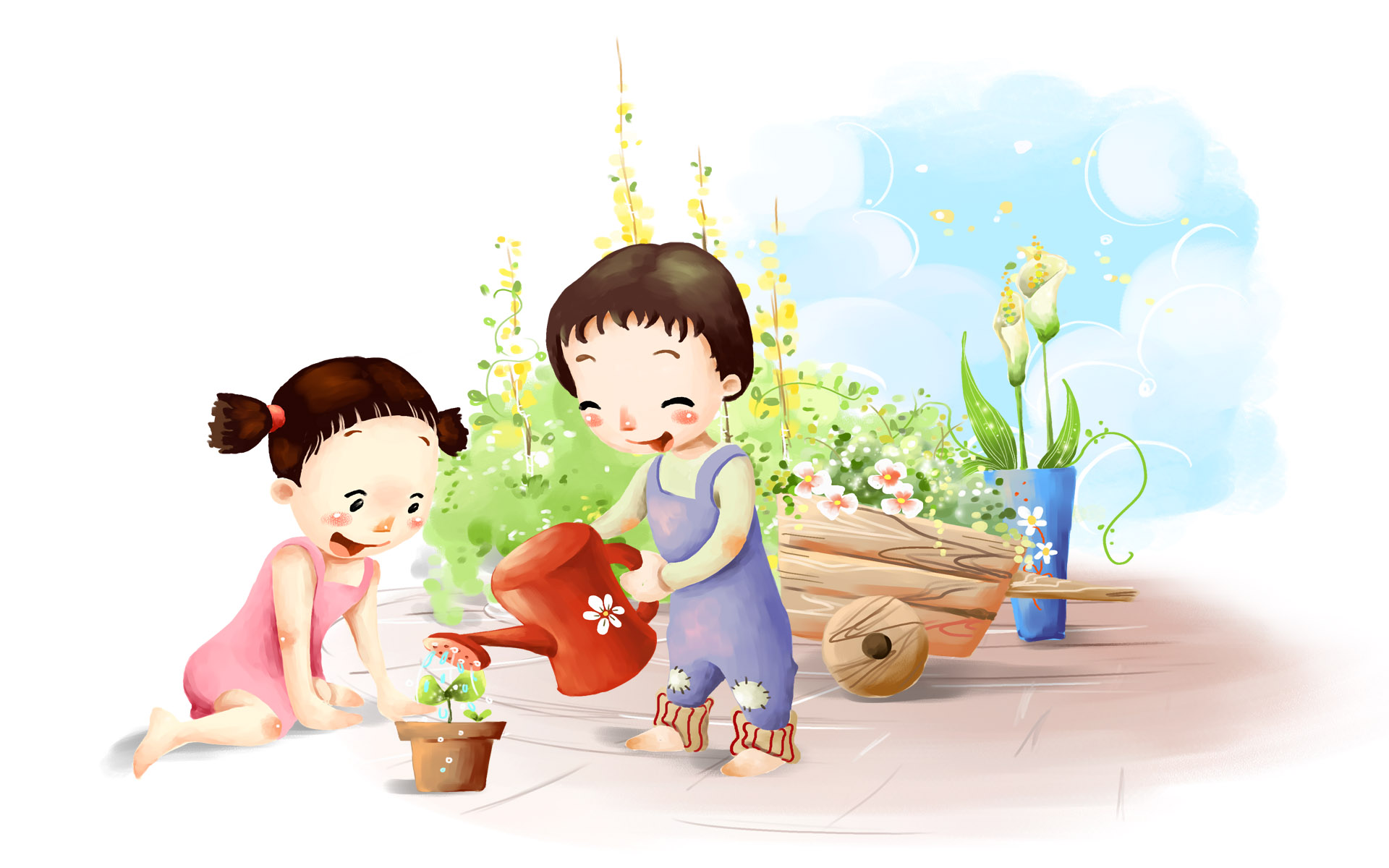 童年 画 配图