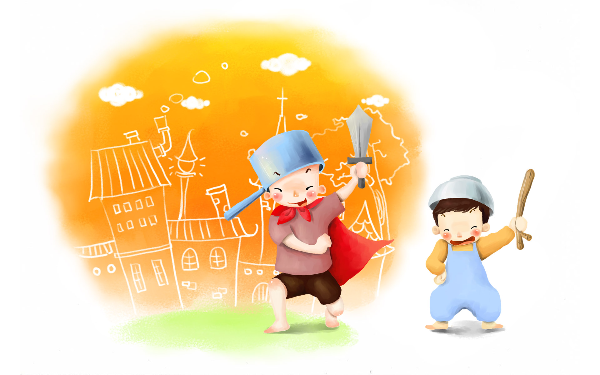童年 画 配图