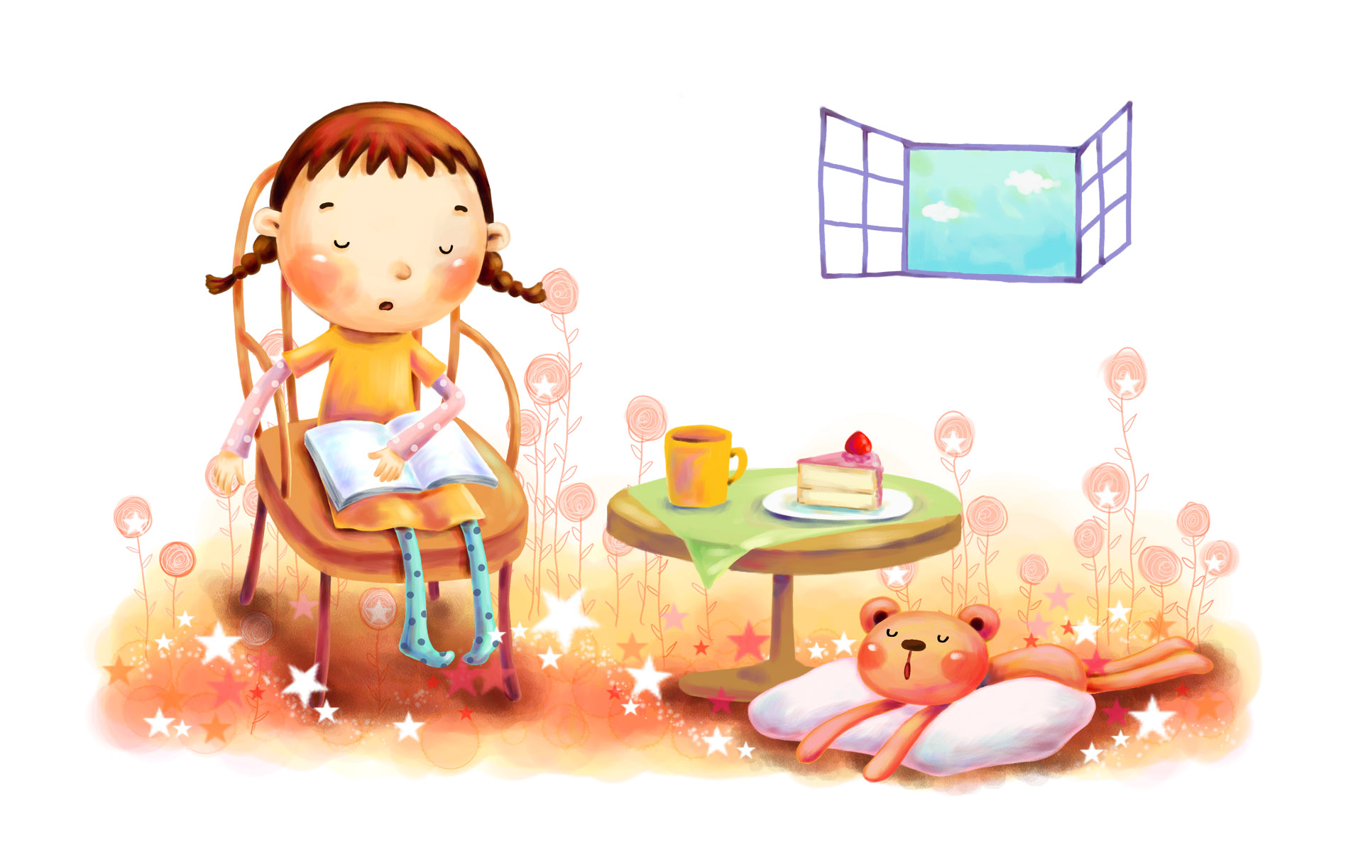童年 画 配图