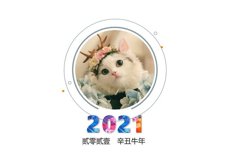 可爱宠物2021台历