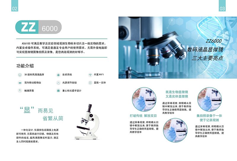 绿色液晶显微镜产品展示介绍